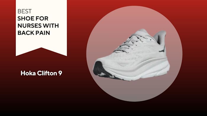 Hoka Clifton 9 shoes, white